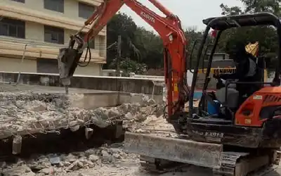 รับถมที่ รื้อถอน